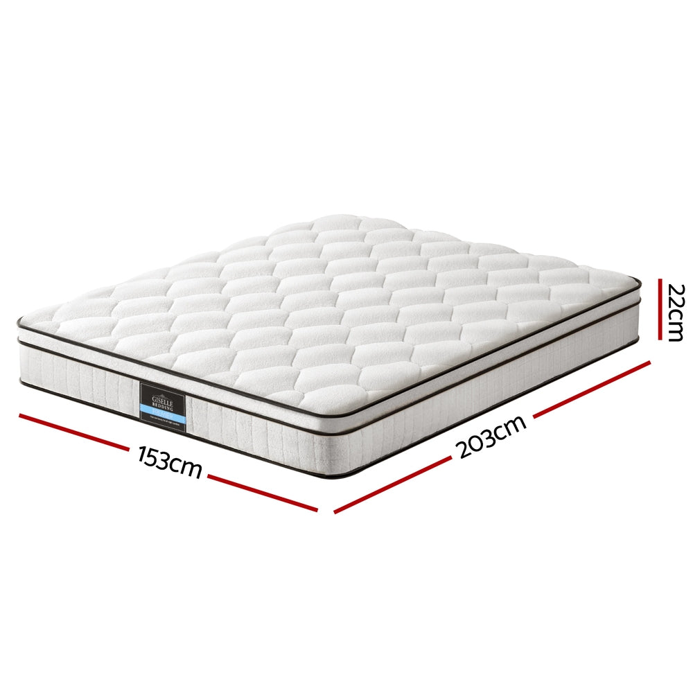 Queen Mattress: 22cm Giselle Mattress Queen Size