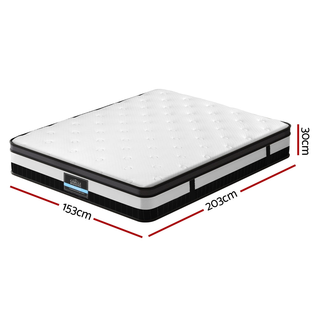 Queen Mattress: 30cm Giselle Mattress Queen Size