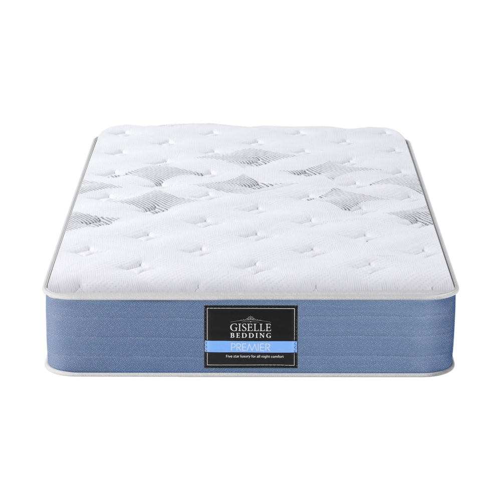 Single Mattress: 25cm Giselle Mattress Single Bed Pocket Spring Mattresses