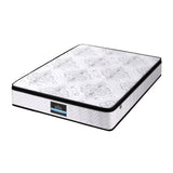 Double Mattress: Giselle Bedding Double Mattress 30cm Pocket Spring Euro Top Medium Firm Foam