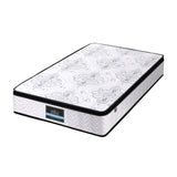 King Single Mattress: Giselle Bedding King Single Mattress 30cm Pocket Spring Euro Top Medium Firm Foam