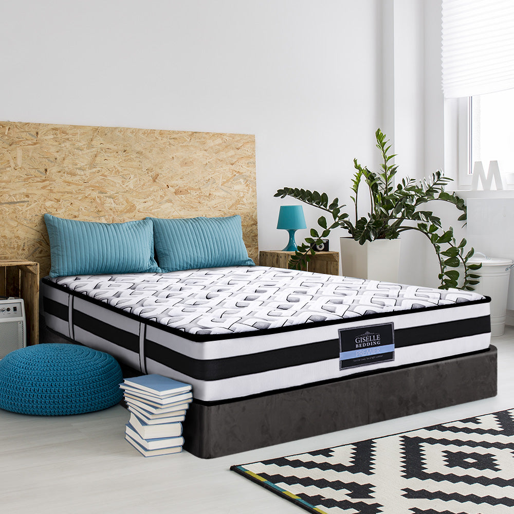 Single Mattress: Giselle Bedding 24cm Mattress Super Firm Single
