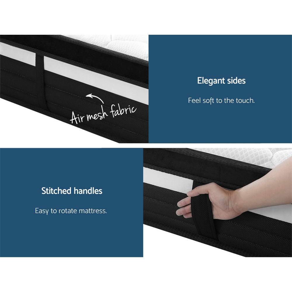 Double Mattress: Giselle Bedding 28cm Mattress Super Firm Double