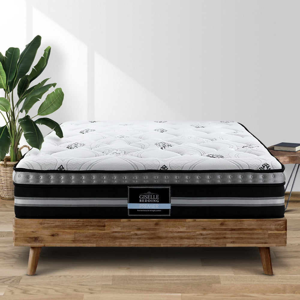 Queen Mattress: Giselle Bedding 35cm Mattress Cool Gel Memory Foam Queen