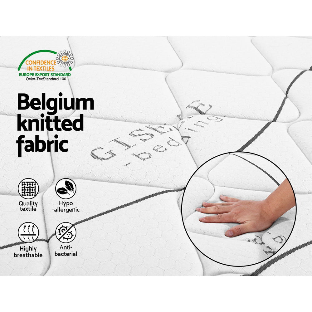 Double Mattress: Giselle Bedding 16cm Mattress Medium Firm Double