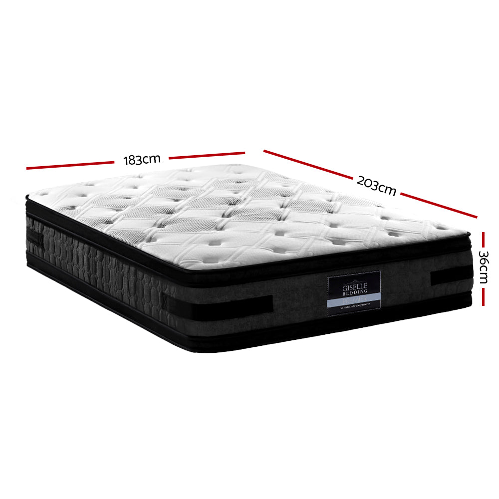 King Size Mattress: Giselle Bedding 36cm Mattress Cool Gel Memory Foam King