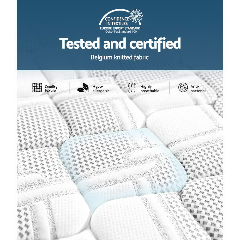 King Single Mattress: Giselle Bedding 36cm Mattress Cool Gel Memory Foam King Single
