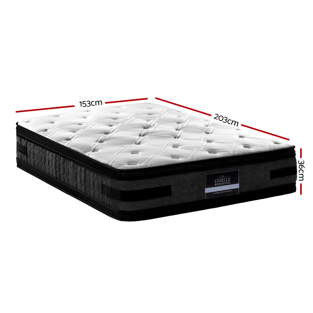 Queen Mattress: Giselle Bedding 36cm Mattress Cool Gel Memory Foam Queen