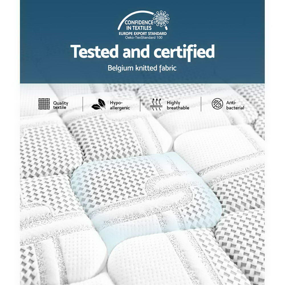 Single Mattress: Giselle Bedding 36cm Mattress Cool Gel Memory Foam Single