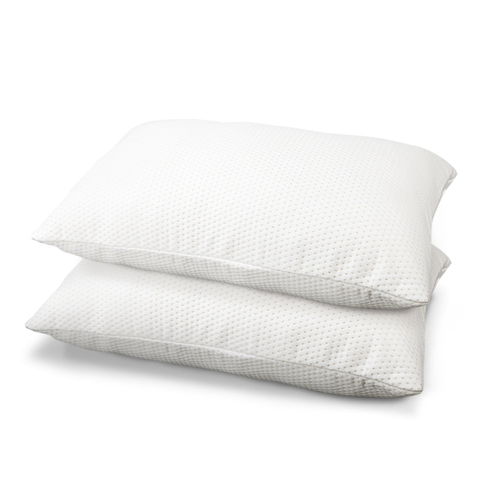 Pillows: Giselle Bedding Memory Foam Pillow 19cm Thick Twin Pack