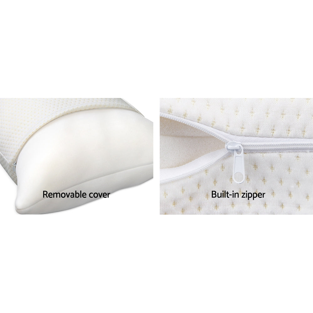 Pillows: Giselle Bedding Memory Foam Pillow 19cm Thick Twin Pack