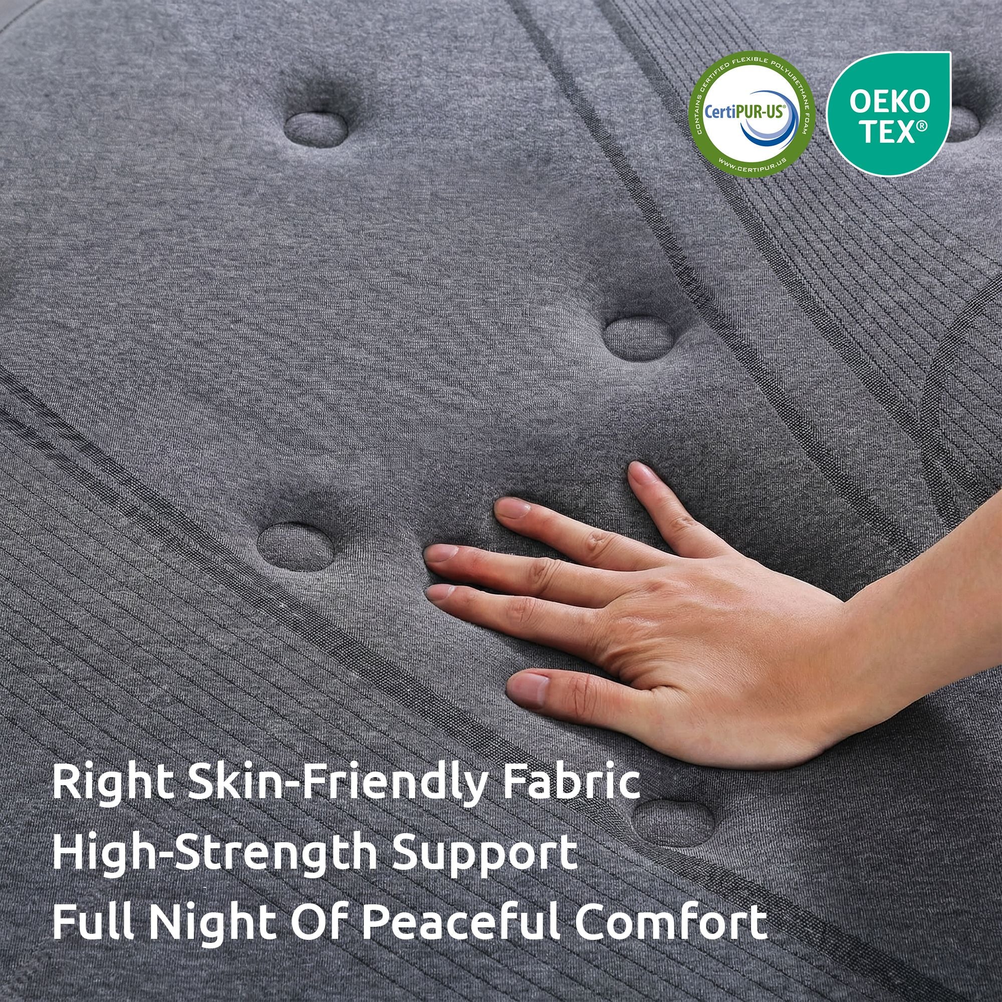 Levitex Single Mattress 33 cm 7-Zone Pocket Spring 8.0 Extra Firm with Dual-Row Edge Support & Breathable Knit Cover