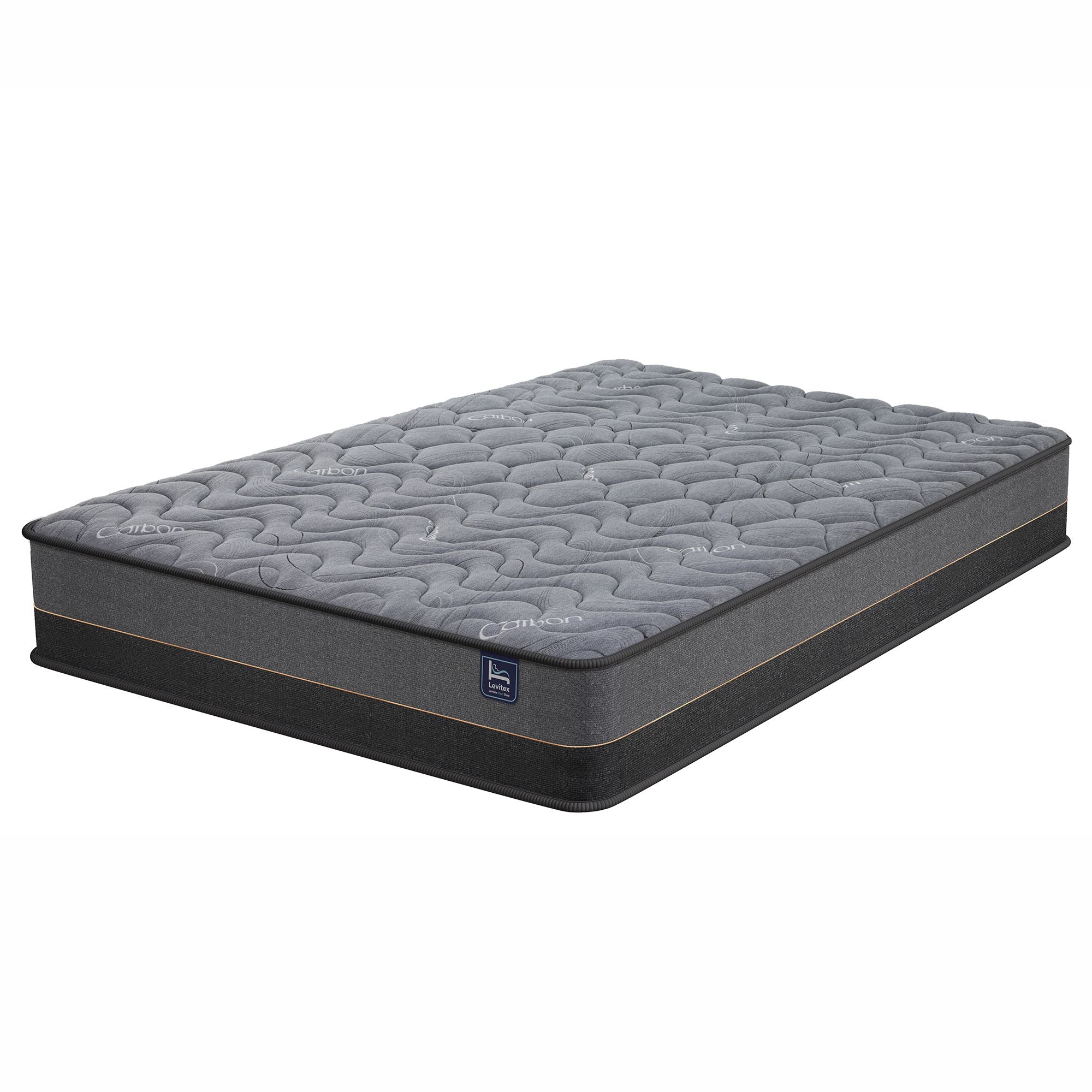 Levitex King Mattress 25 cm Hybrid Pocket Spring with 4cm Egg Crate Foam for Deep Sleep Bamboo Charcoal Fabric