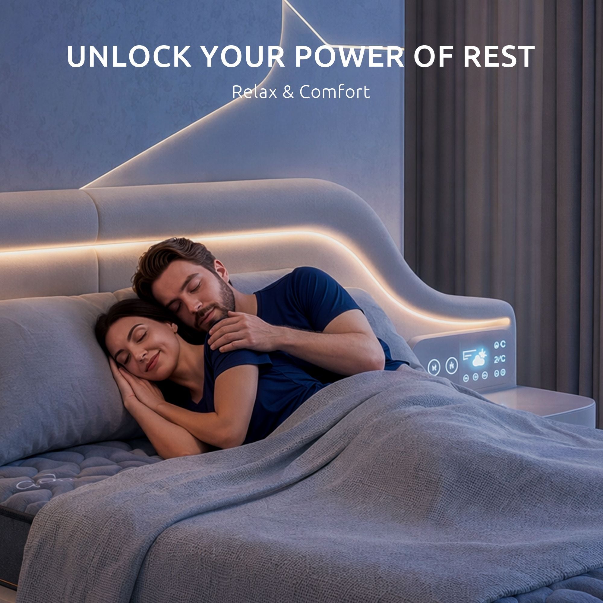 Levitex King Mattress 25 cm Hybrid Pocket Spring with 4cm Egg Crate Foam for Deep Sleep Bamboo Charcoal Fabric