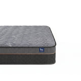 Levitex 25 cm Hybrid Pocket Spring Mattress Firm with 4cm Egg Crate Foam for Deep Sleep Bamboo Charcoal Fabric Single