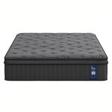 Levitex 34 cm Pocket Spring Mattress with Reinforced Edge Support & 5-Zone Pressure Relief Breathable Gel Memory Foam Hybrid Mattress for Back Pain Queen