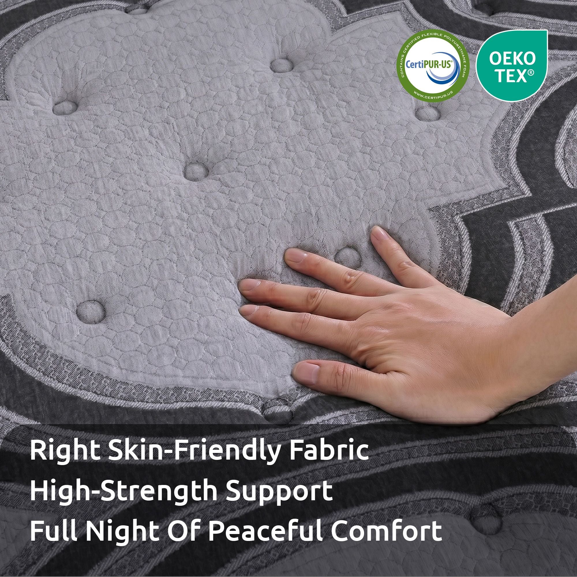 Levitex Single Mattress 34 cm 5-Zone Pocket Spring with Latex & Memory Foam or Extra Lumbar & Shoulder Support