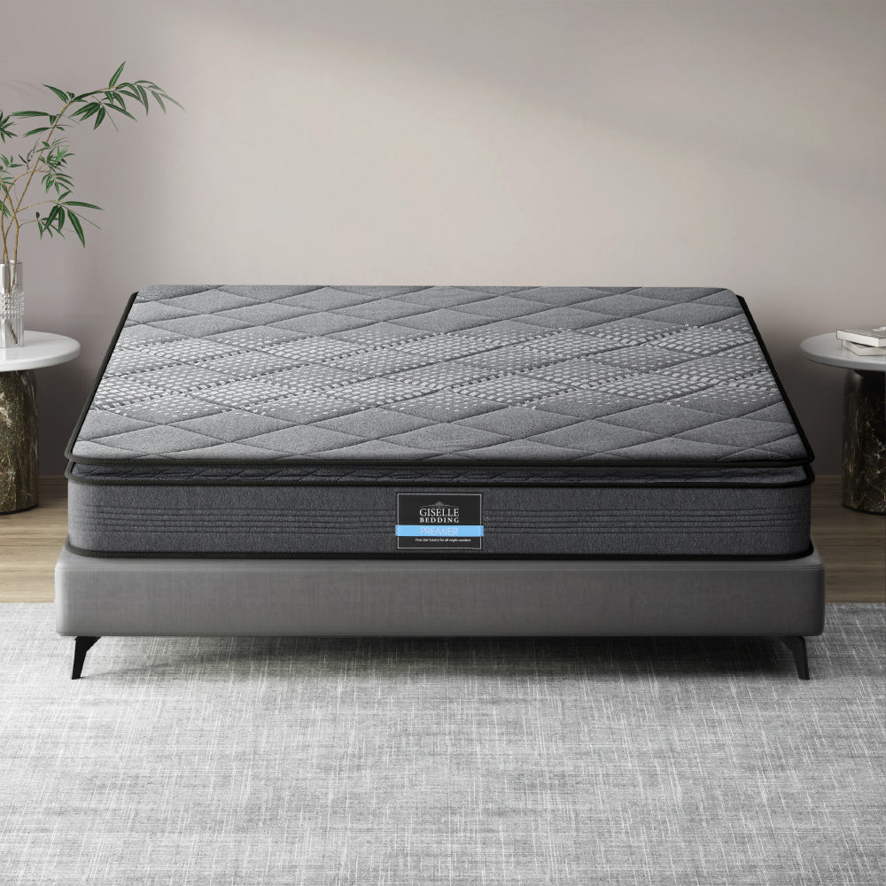 Queen Mattress: Giselle Bedding 18cm Mattress Pillow Top Queen