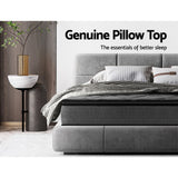 Single Mattress: Giselle Bedding 18cm Mattress Pillow Top Single