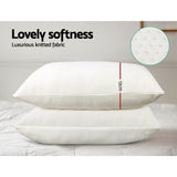 Pillows: Giselle Bedding Memory Foam Pillow 13cm Thick Twin Pack