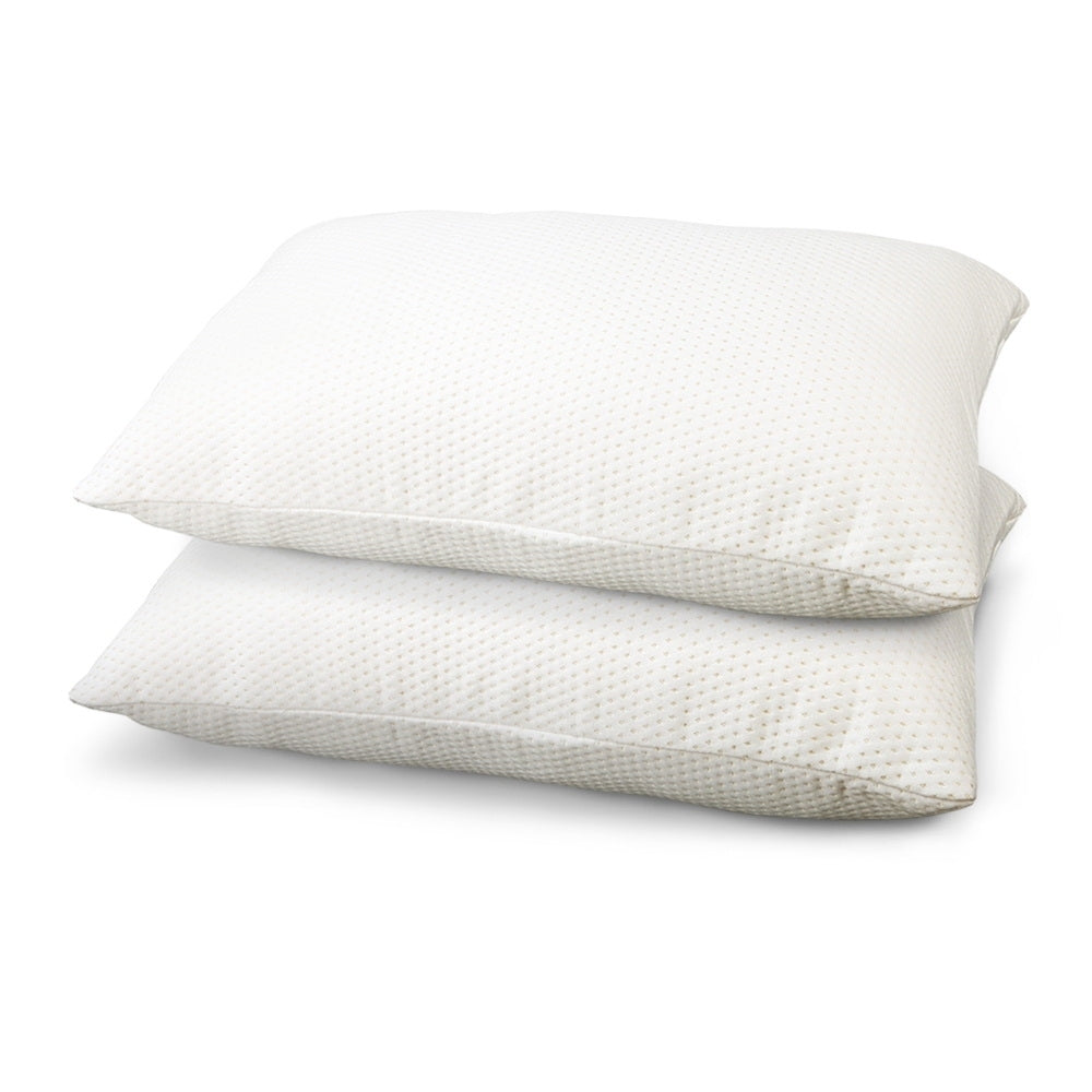 Pillows: Giselle Bedding Memory Foam Pillow 13cm Thick Twin Pack