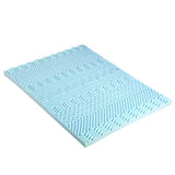 Mattress Toppers: Giselle Bedding Memory Foam Mattress Topper 11-Zone 8cm Single
