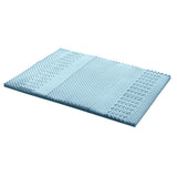 Mattress Toppers: Giselle Bedding Memory Foam Mattress Topper 7-Zone 5cm King