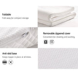 Mattress Toppers: Giselle Bedding Memory Foam Mattress Topper 8cm Queen