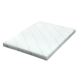Mattress Toppers: Giselle Bedding Memory Foam Mattress Topper Cool Gel 10cm Queen