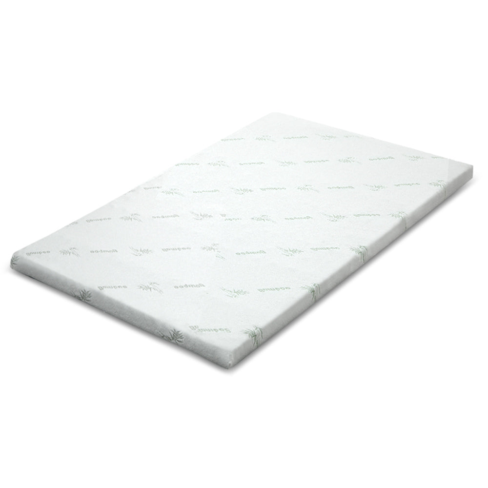 Mattress Toppers: Giselle Bedding Memory Foam Mattress Topper Cool Gel 5cm Queen