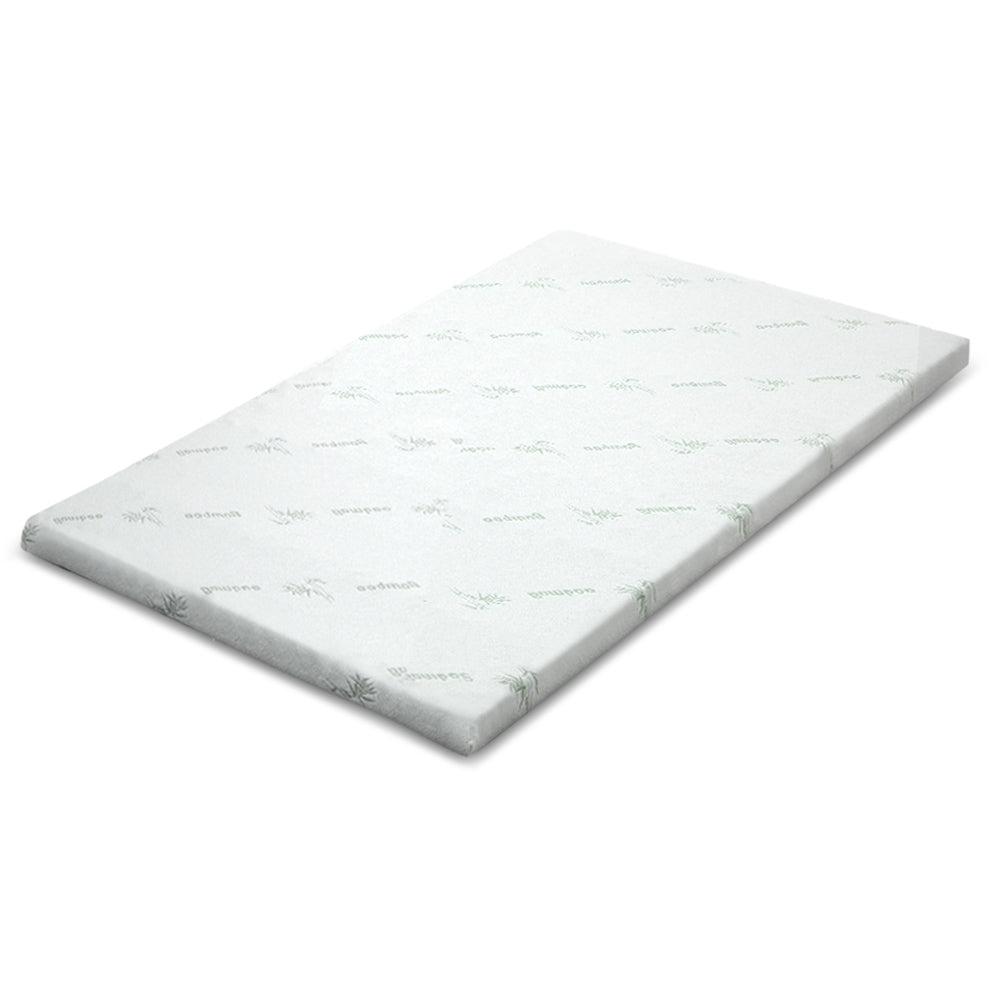 Mattress Toppers: Giselle Bedding Memory Foam Mattress Topper Cool Gel 5cm Single