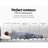 Mattress Toppers: Giselle Bedding Memory Foam Mattress Topper Cool Gel 8cm Queen