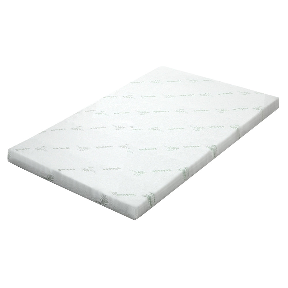 Mattress Toppers: Giselle Bedding Memory Foam Mattress Topper Cool Gel 8cm Single
