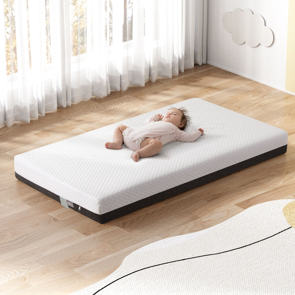 Kid's Beds & Bed Frames: 13cm Giselle Baby Cot Mattress Gel Foam