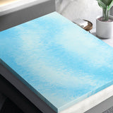 Mattress Toppers: Giselle Bedding Memory Foam Mattress Topper Gel 5cm Queen
