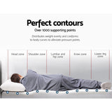 Mattress Toppers: Giselle Bedding Memory Foam Mattress Topper Gel 5cm Queen