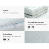 Mattress Toppers: Giselle Bedding Memory Foam Mattress Topper Gel 5cm Queen
