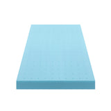 Giselle 12cm Memory Foam Mattress Topper Ventilated Cool Gel Bamboo Cover King Single