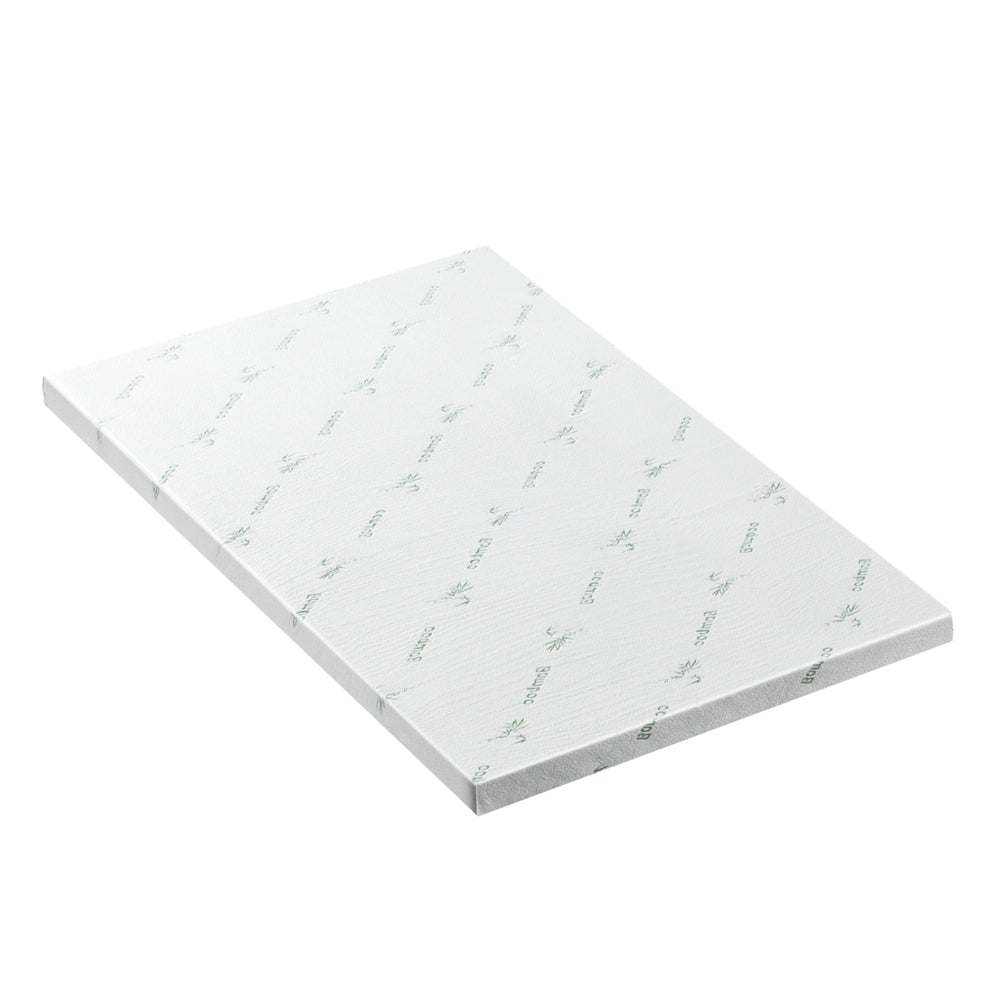 Mattress Toppers: Giselle Bedding Memory Foam Mattress Topper Ventilated Cool Gel 5cm King Single