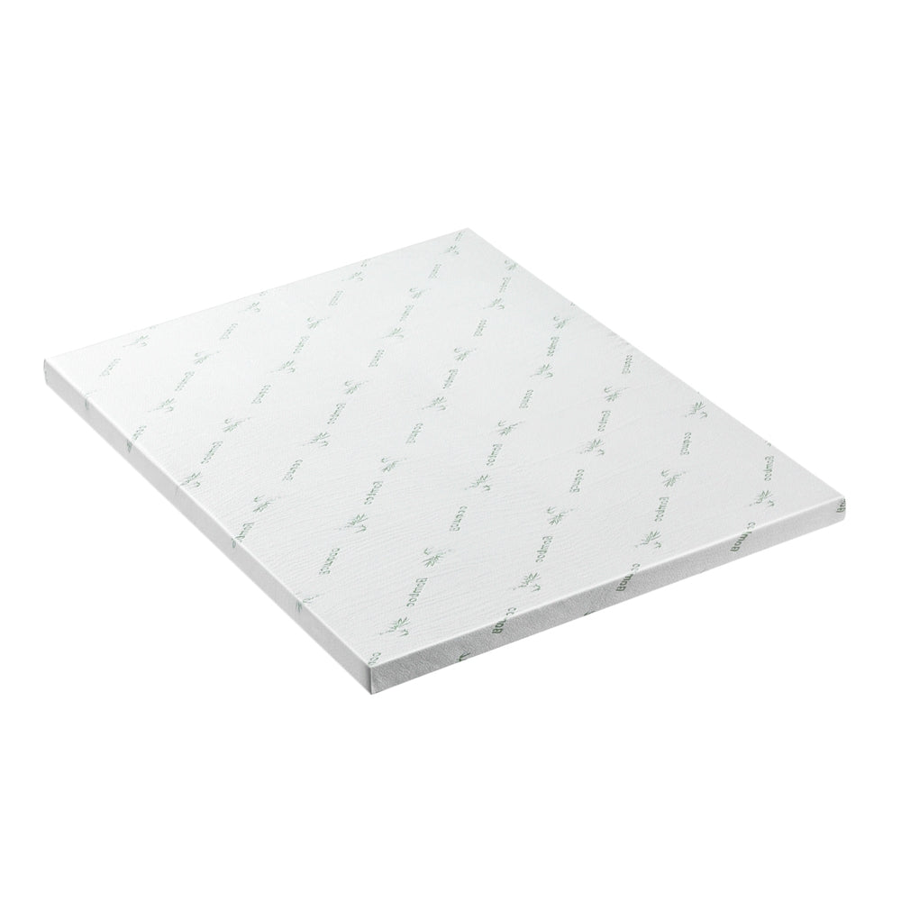 Mattress Toppers: Giselle Bedding Memory Foam Mattress Topper Ventilated Cool Gel 8cm Double