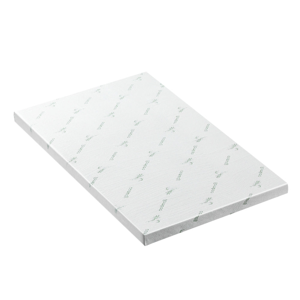 Mattress Toppers: Giselle Bedding Memory Foam Mattress Topper Ventilated Cool Gel 8cm Single