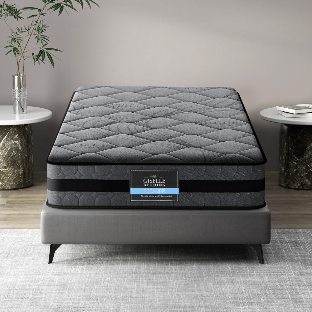 King Single Mattress: Giselle Bedding 22cm Mattress Medium Firm King Single