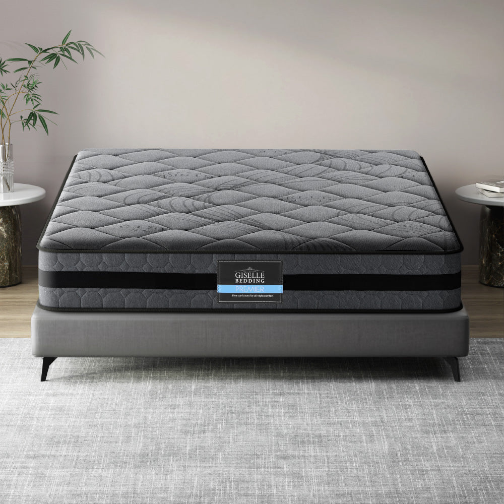 Queen Mattress: Giselle Bedding 22cm Mattress Medium Firm Queen