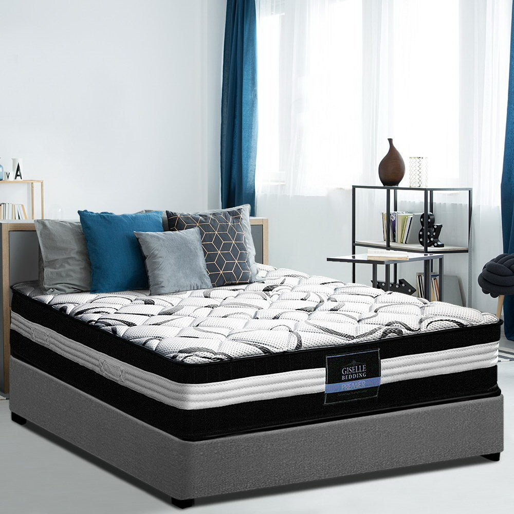King Size Mattress: Giselle Bedding 30cm Mattress Medium Firm King