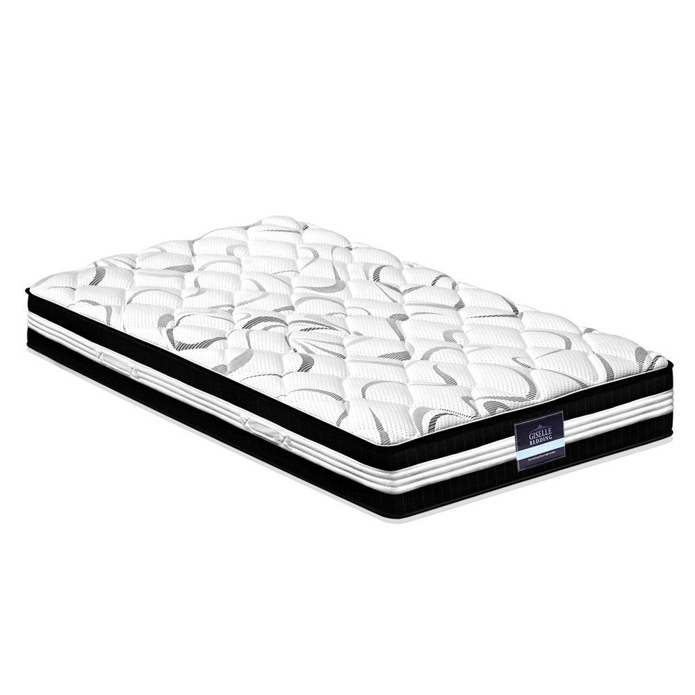 Single Mattress: Giselle Bedding 30cm Mattress Medium Firm Single