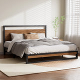 Artiss Bed Frame King Size Metal Bed Frame DANE