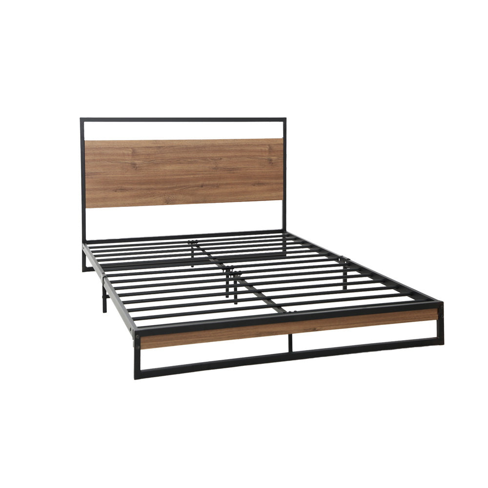Beds & Bed Frames: Artiss Bed Frame Single Size Metal Bed Frame DANE