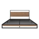 Beds & Bed Frames: Artiss Bed Frame Queen Size Metal Frame DANE with Mattress
