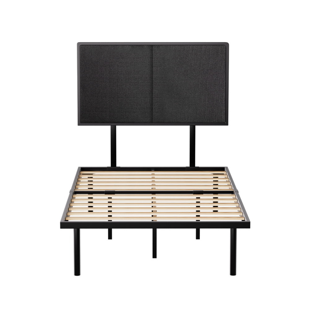 Beds & Bed Frames: Artiss Bed Frame King Single Size Metal Frame NOE