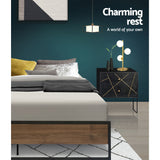 Artiss Bed Frame Metal Bed Frame Bed Base OSLO - Double